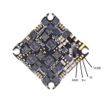 Hot Sales JHEMCU GHF435AIO V2 20A Flight Controller 2-4S With OSD Baro Blackbox Built-in ELRS 2.4G for RC Drone